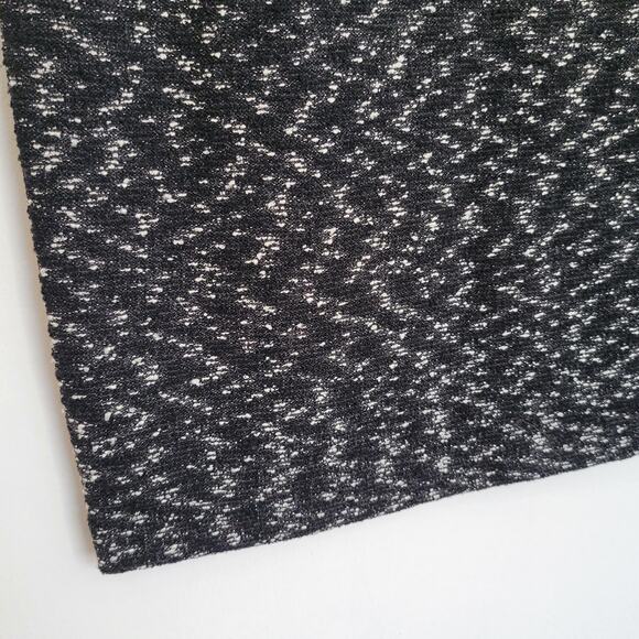 St. John Tweed Pencil Skirt Black White Wool Rayon Blend Side Zip Women 4 - Picture 5 of 12